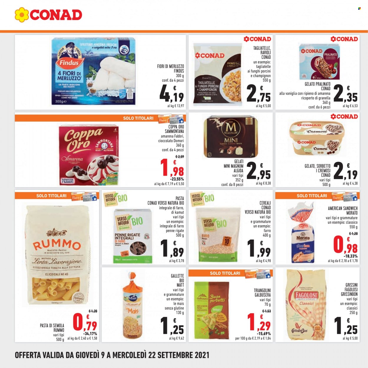 Leták Conad - 9.9.2021 - 22.9.2021. Strana 20