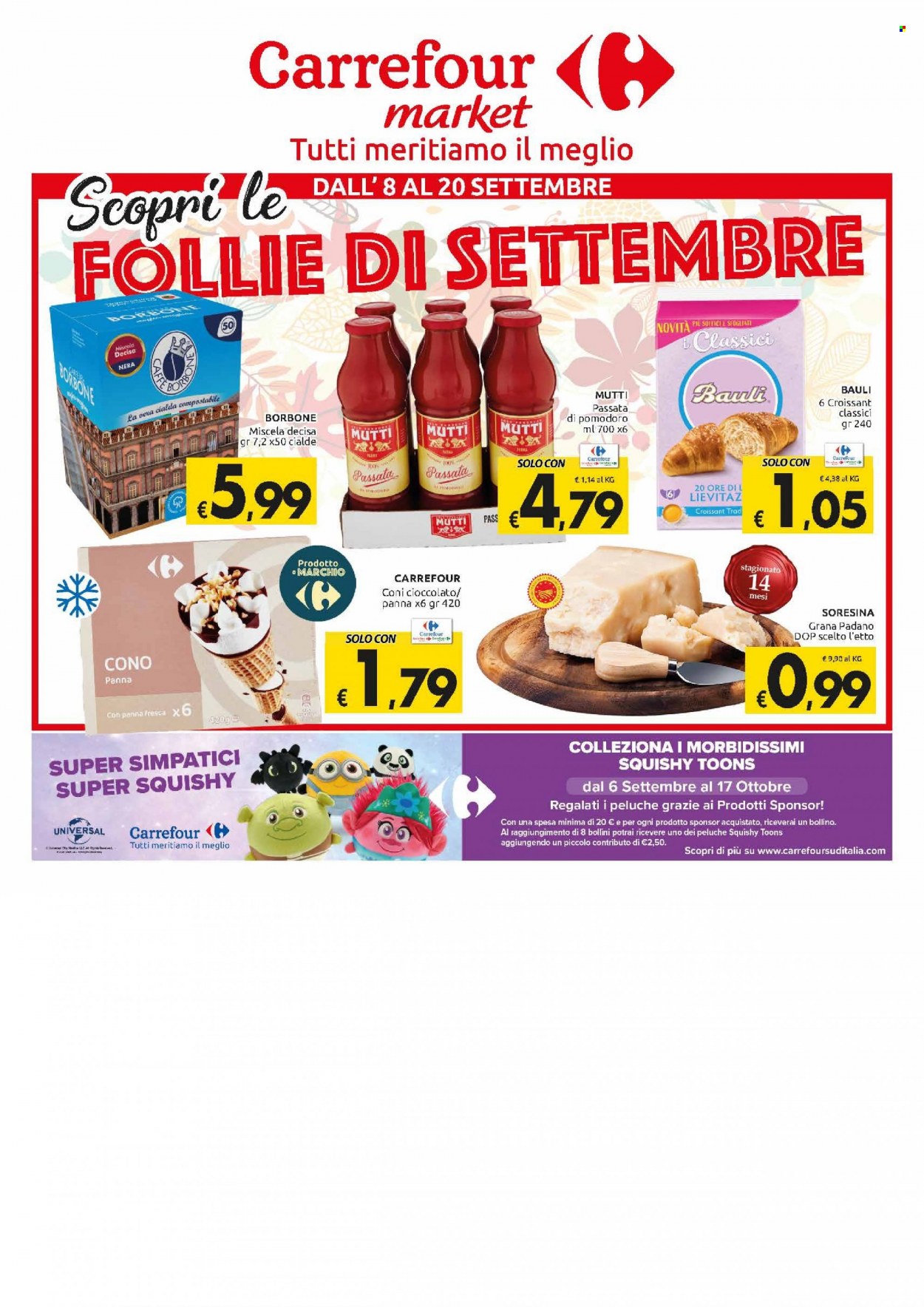 Leták Carrefour - 8.9.2021 - 20.9.2021. Strana 1