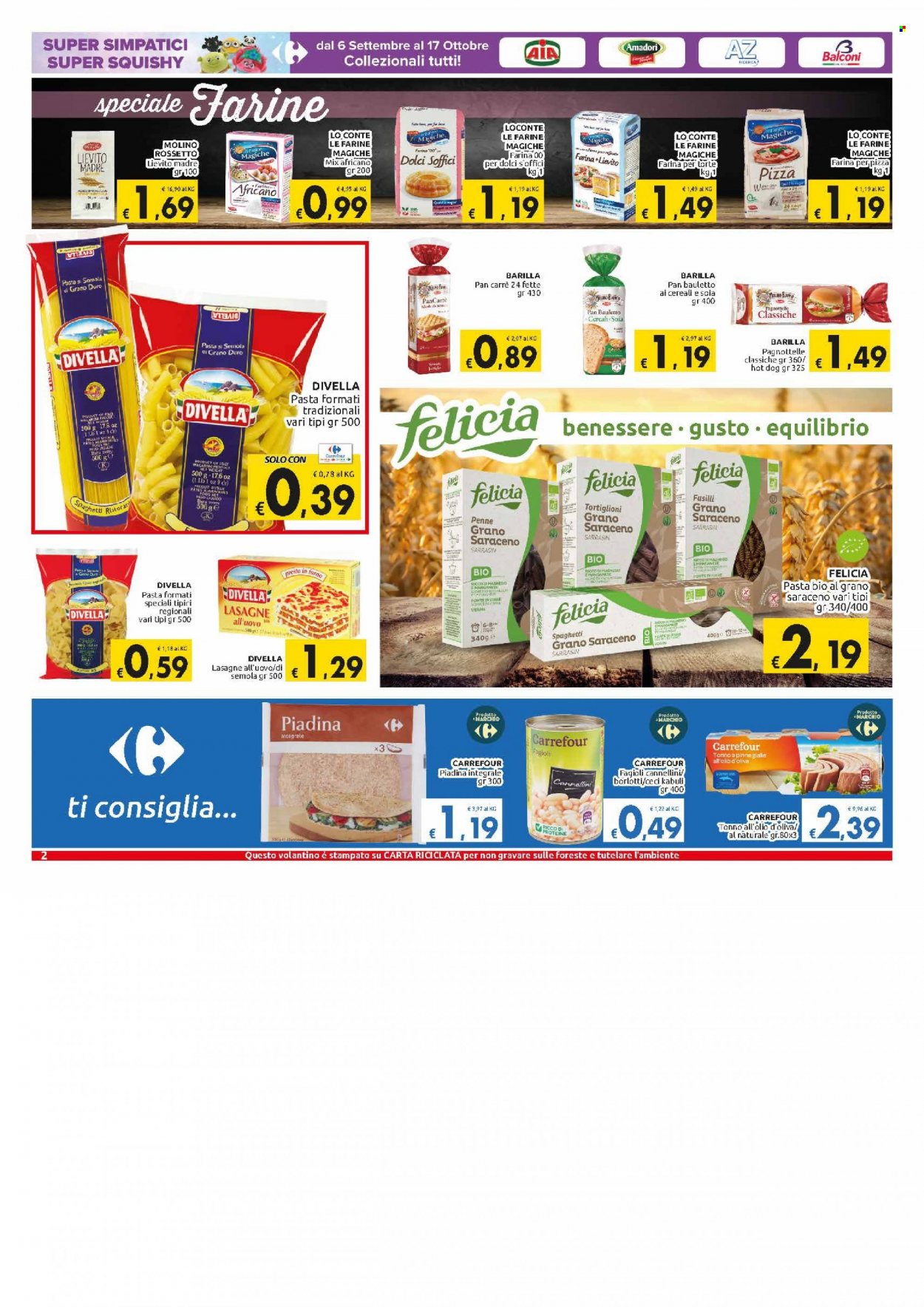 Volantino Carrefour - 8/9/2021 - 20/9/2021. Pagina 2