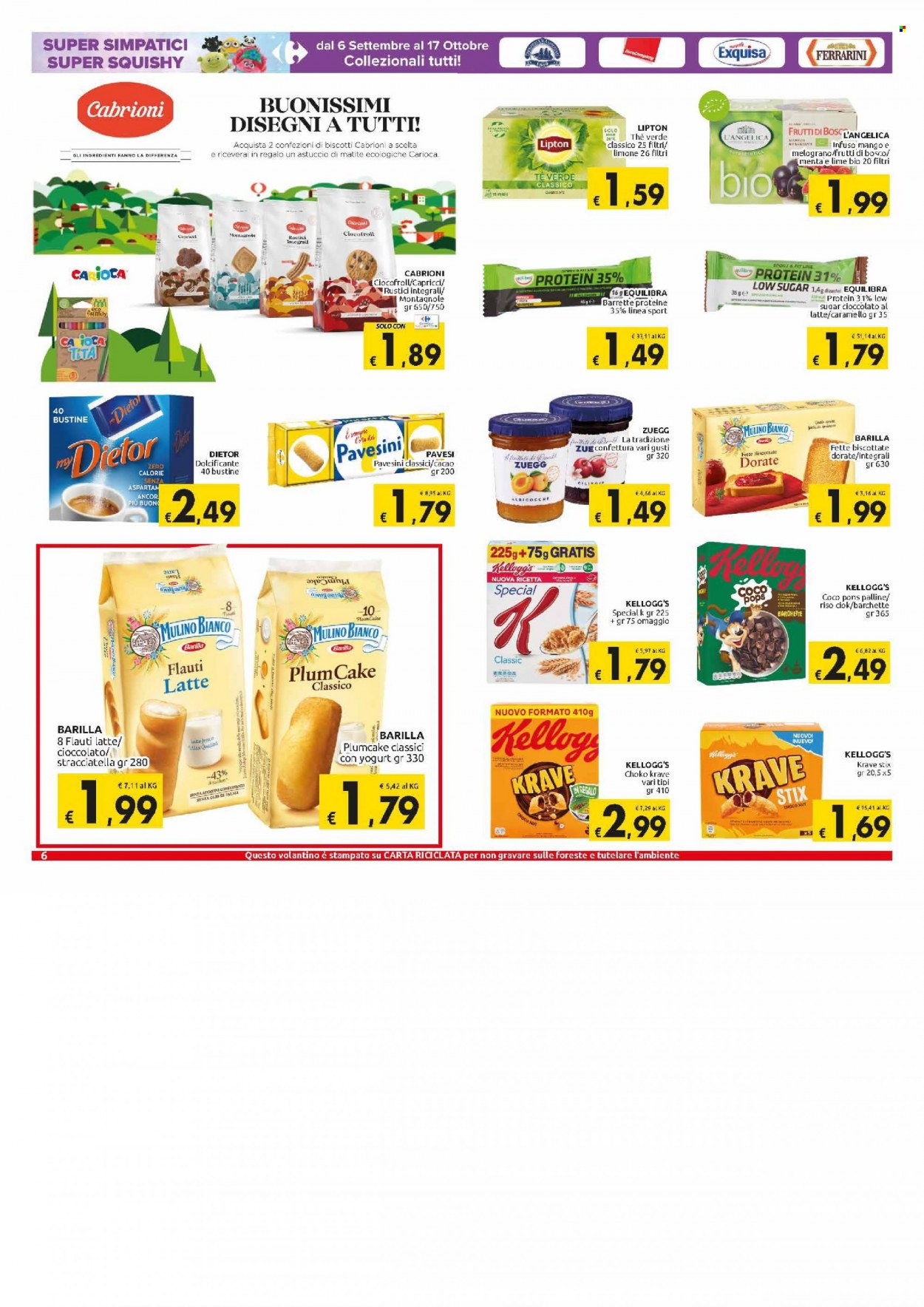 Volantino Carrefour - 8/9/2021 - 20/9/2021. Pagina 6