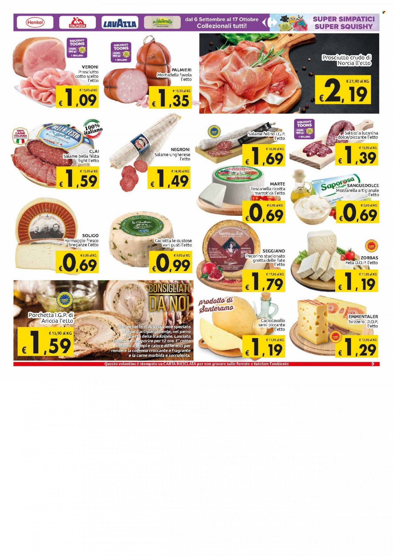 Volantino Carrefour - 8/9/2021 - 20/9/2021. Pagina 9