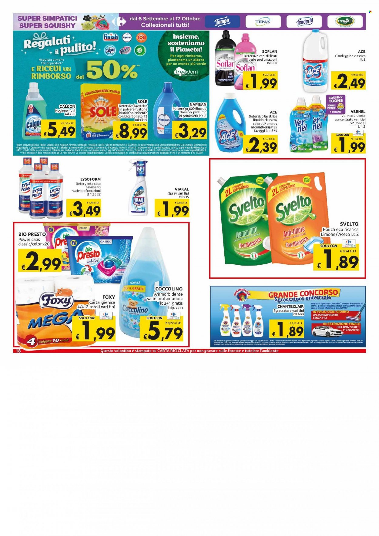 Volantino Carrefour - 8/9/2021 - 20/9/2021. Pagina 18