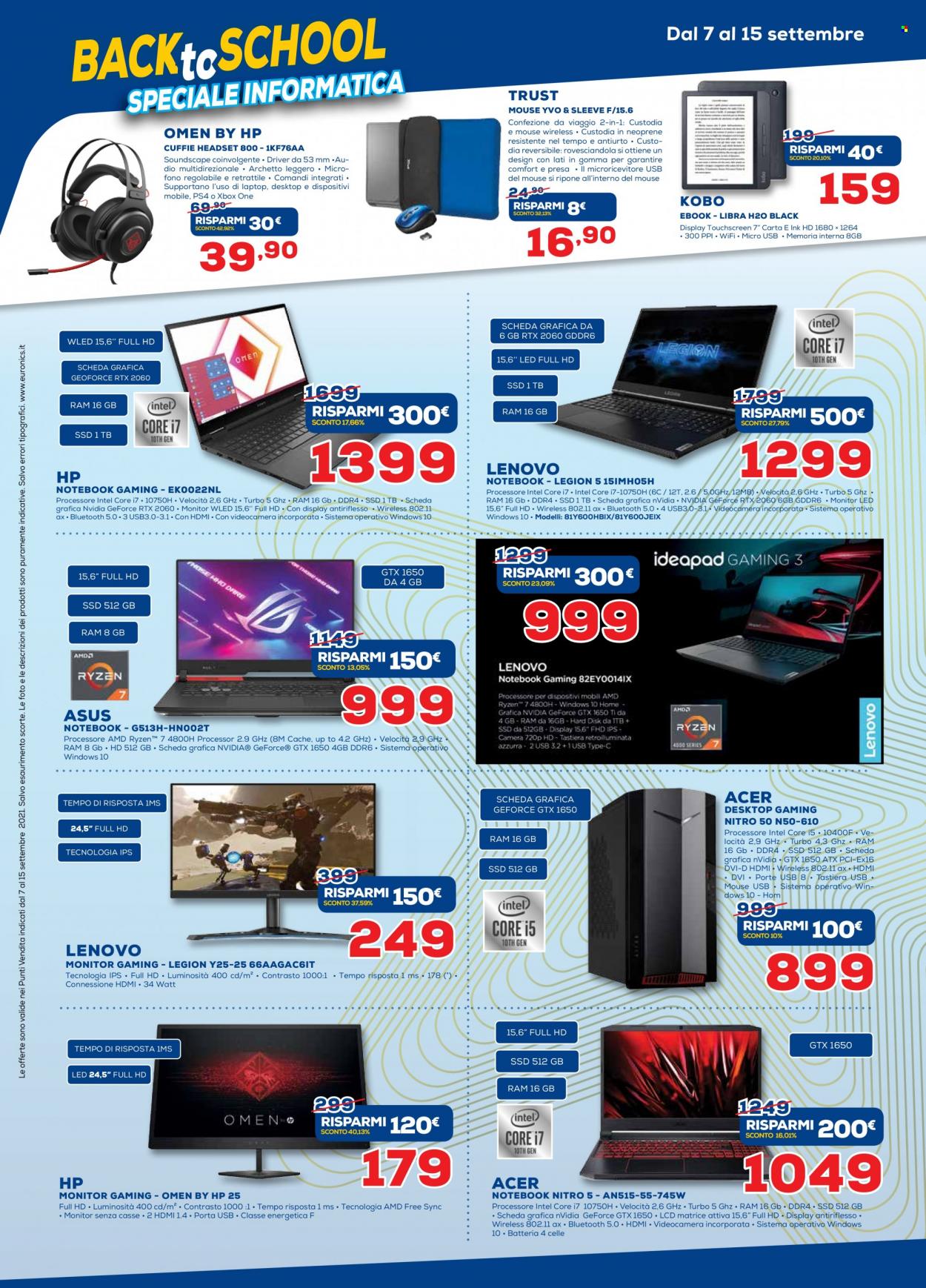 Volantino Euronics - 7/9/2021 - 15/9/2021. Pagina 6