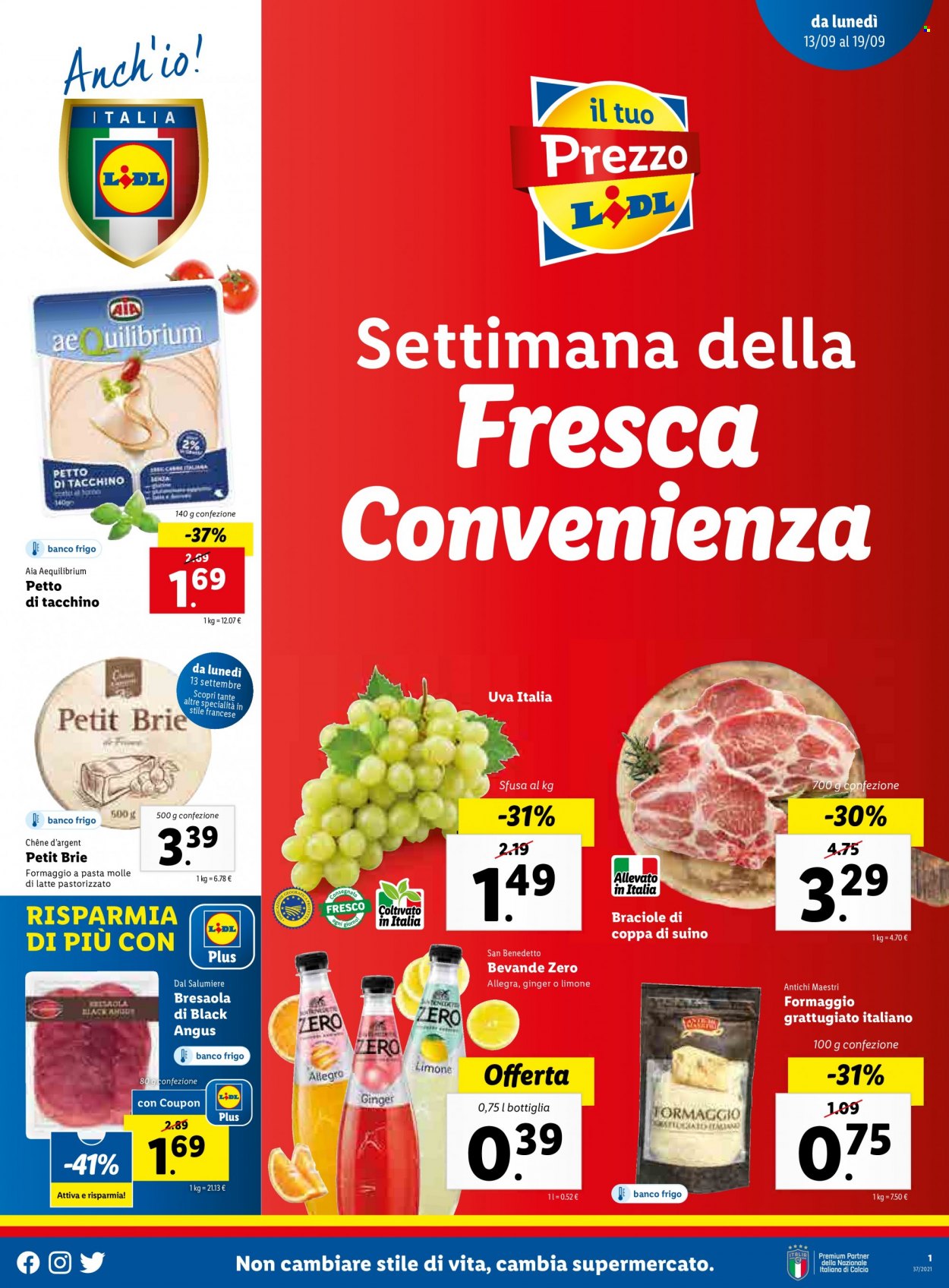 Volantino Lidl - 13/9/2021 - 19/9/2021. Pagina 1