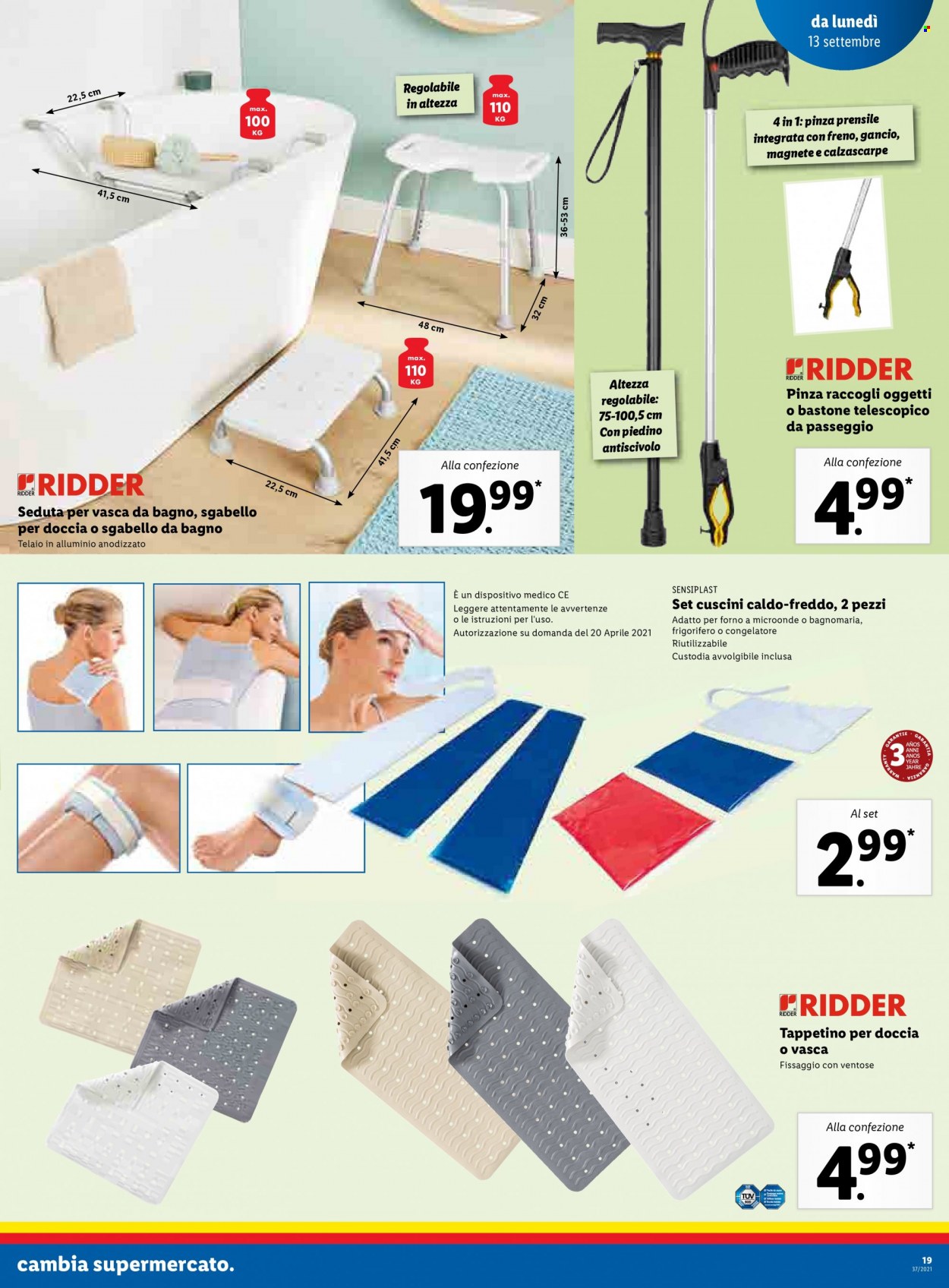 Volantino Lidl - 13/9/2021 - 19/9/2021. Pagina 19