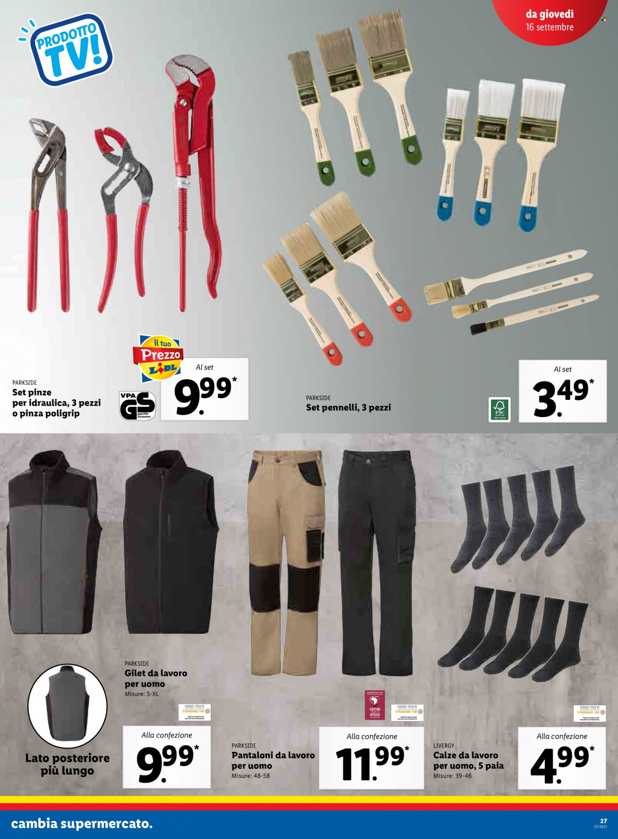 Volantino Lidl - 13/9/2021 - 19/9/2021. Pagina 27
