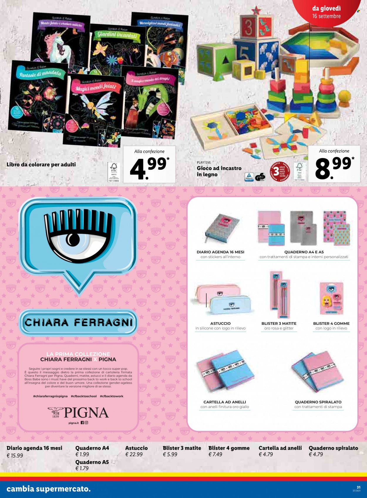 Volantino Lidl - 13/9/2021 - 19/9/2021. Pagina 31