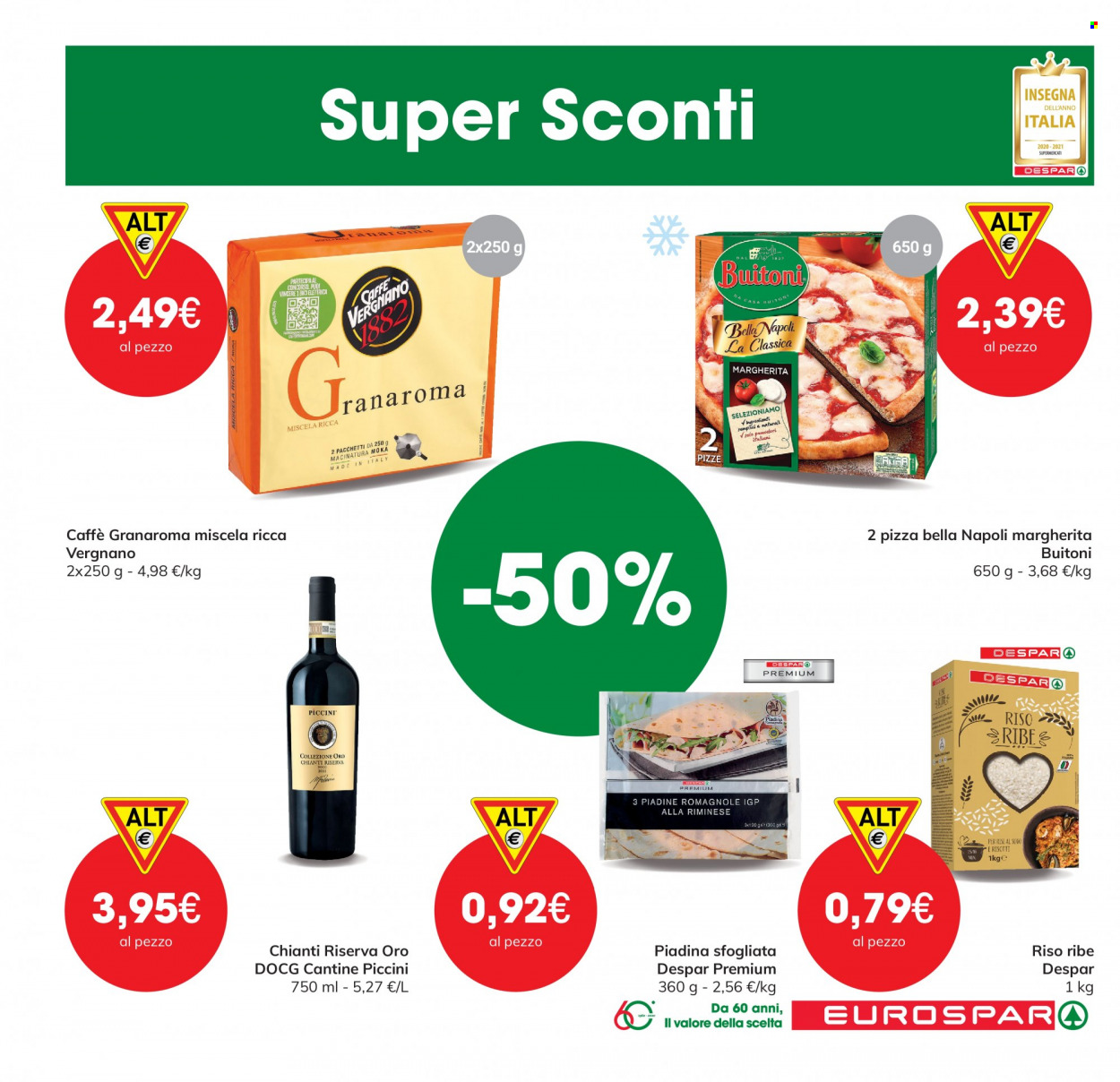 Volantino Eurospar - 9/9/2021 - 22/9/2021. Pagina 3