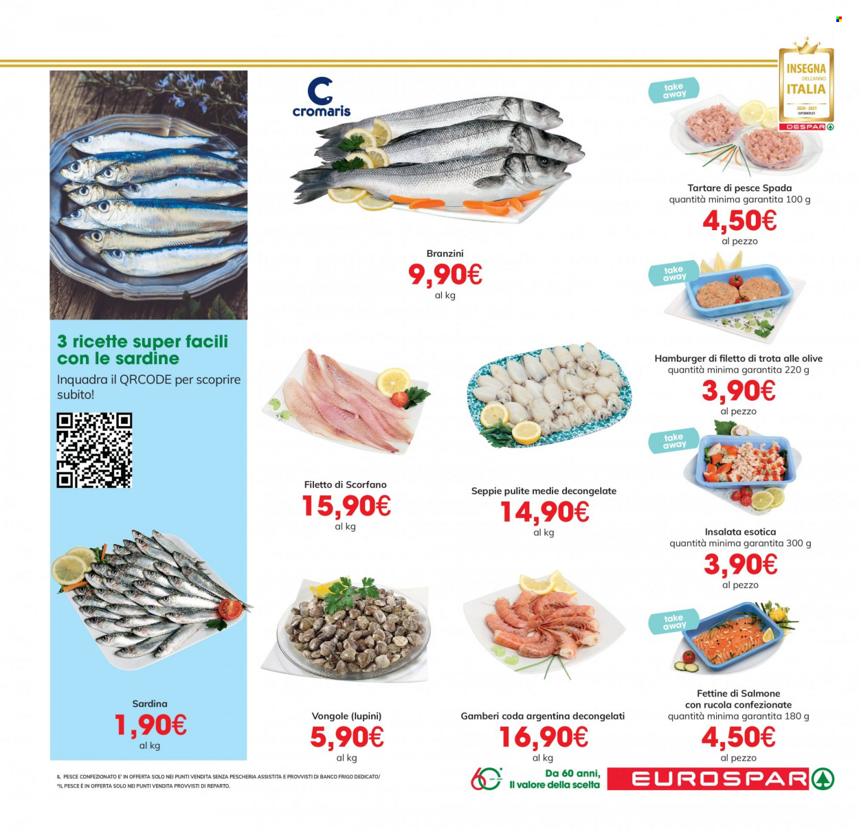Volantino Eurospar - 9/9/2021 - 22/9/2021. Pagina 11
