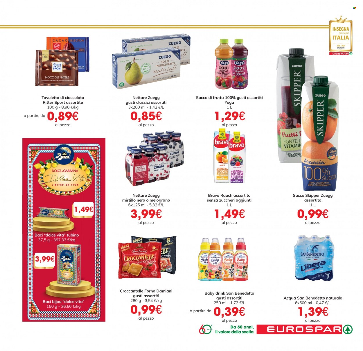 Volantino Eurospar - 9/9/2021 - 22/9/2021. Pagina 21