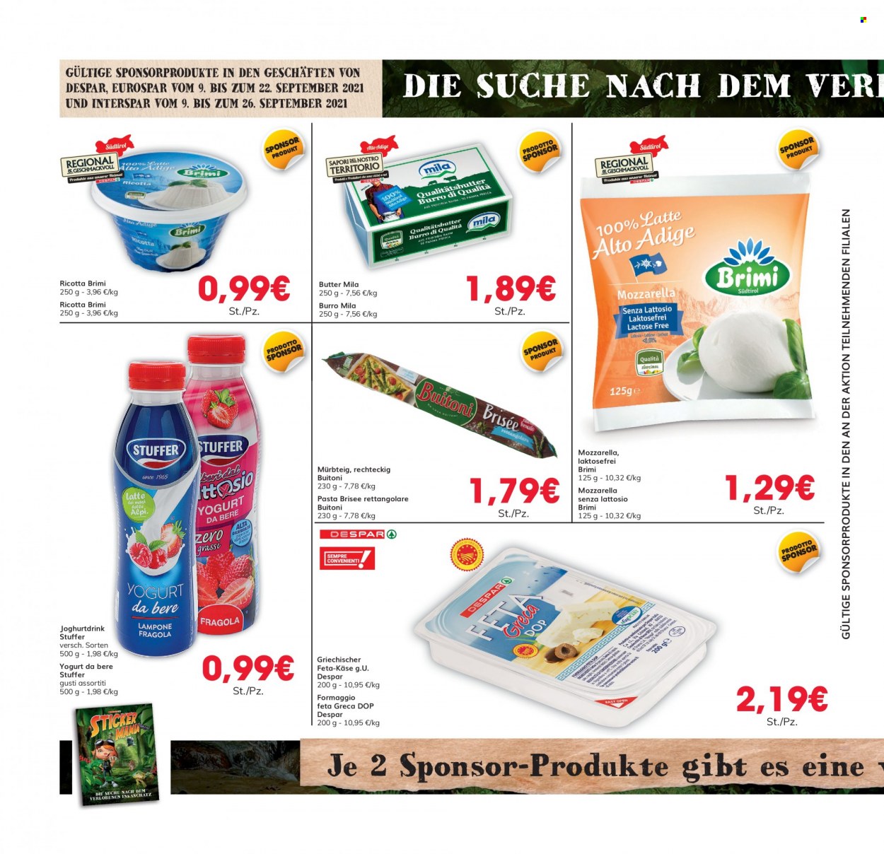 Volantino Eurospar - 9/9/2021 - 26/9/2021. Pagina 4