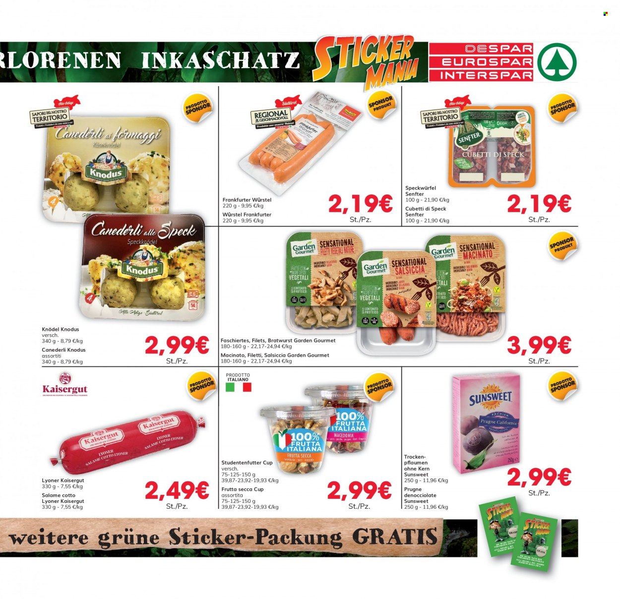 Volantino Eurospar - 9/9/2021 - 26/9/2021. Pagina 5