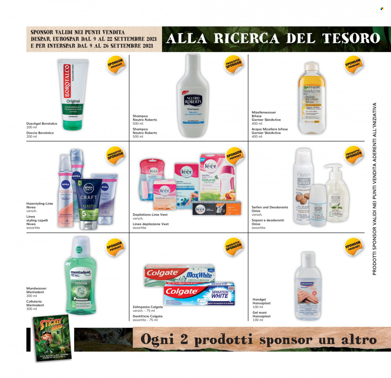 Volantino Eurospar - 9/9/2021 - 26/9/2021. Pagina 10
