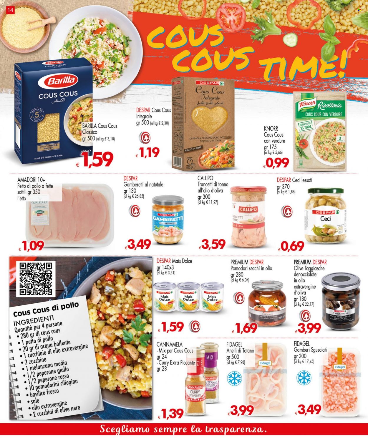 Volantino Eurospar - 9/9/2021 - 22/9/2021. Pagina 14