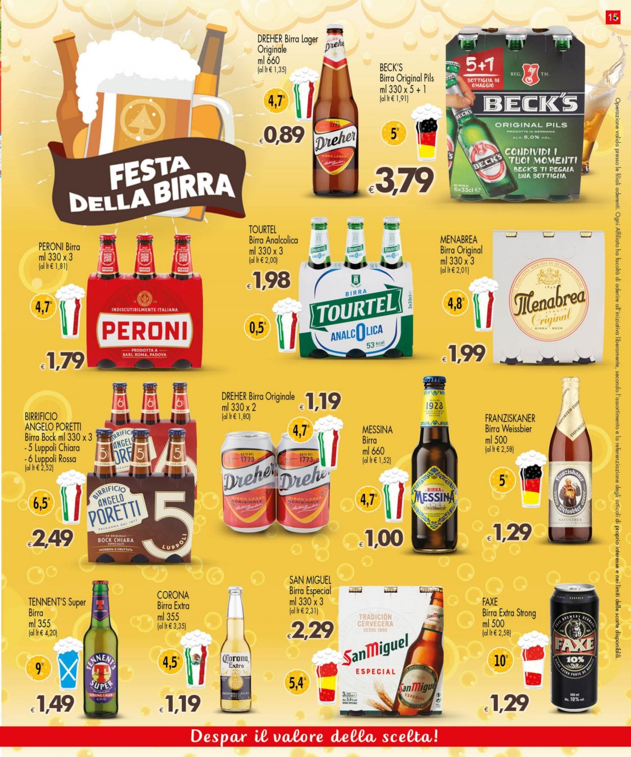 Volantino Eurospar - 9/9/2021 - 22/9/2021. Pagina 15