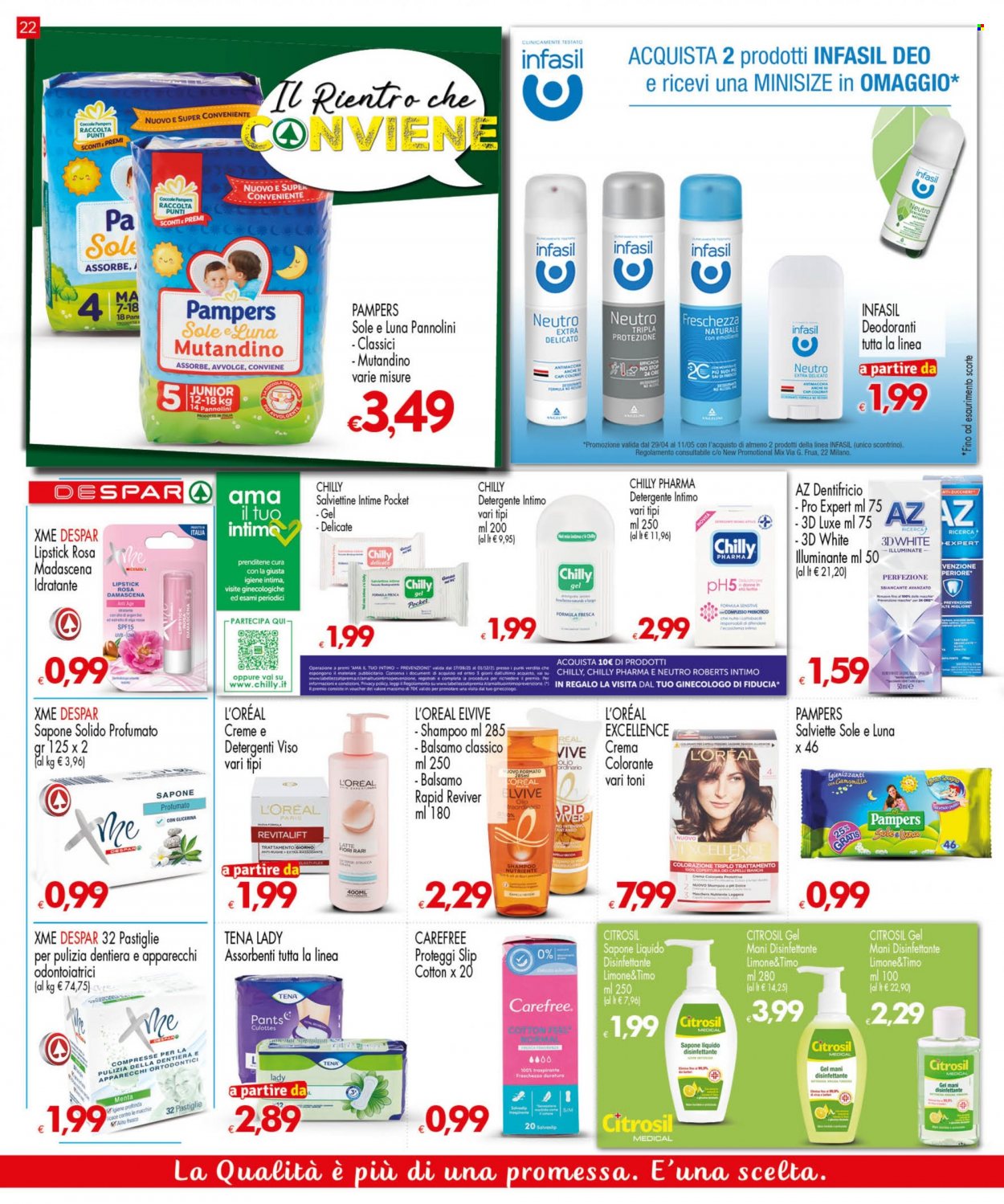 Volantino Eurospar - 9/9/2021 - 22/9/2021. Pagina 22