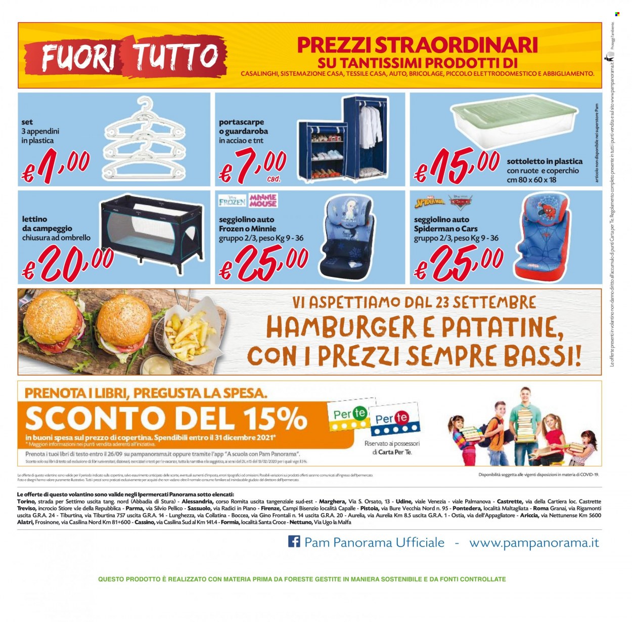 Volantino Panorama - 9/9/2021 - 22/9/2021. Pagina 16