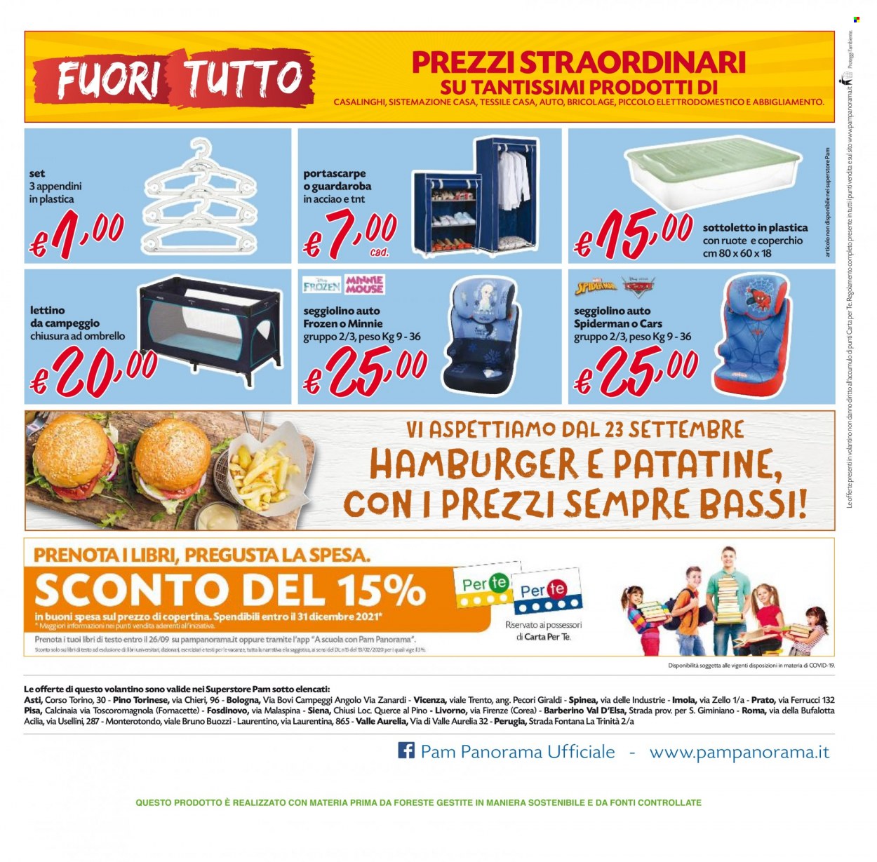 Volantino Pam Panorama - 9/9/2021 - 22/9/2021. Pagina 16