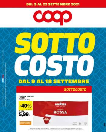 Volantino Coop - 9.9.2021 - 22.9.2021.