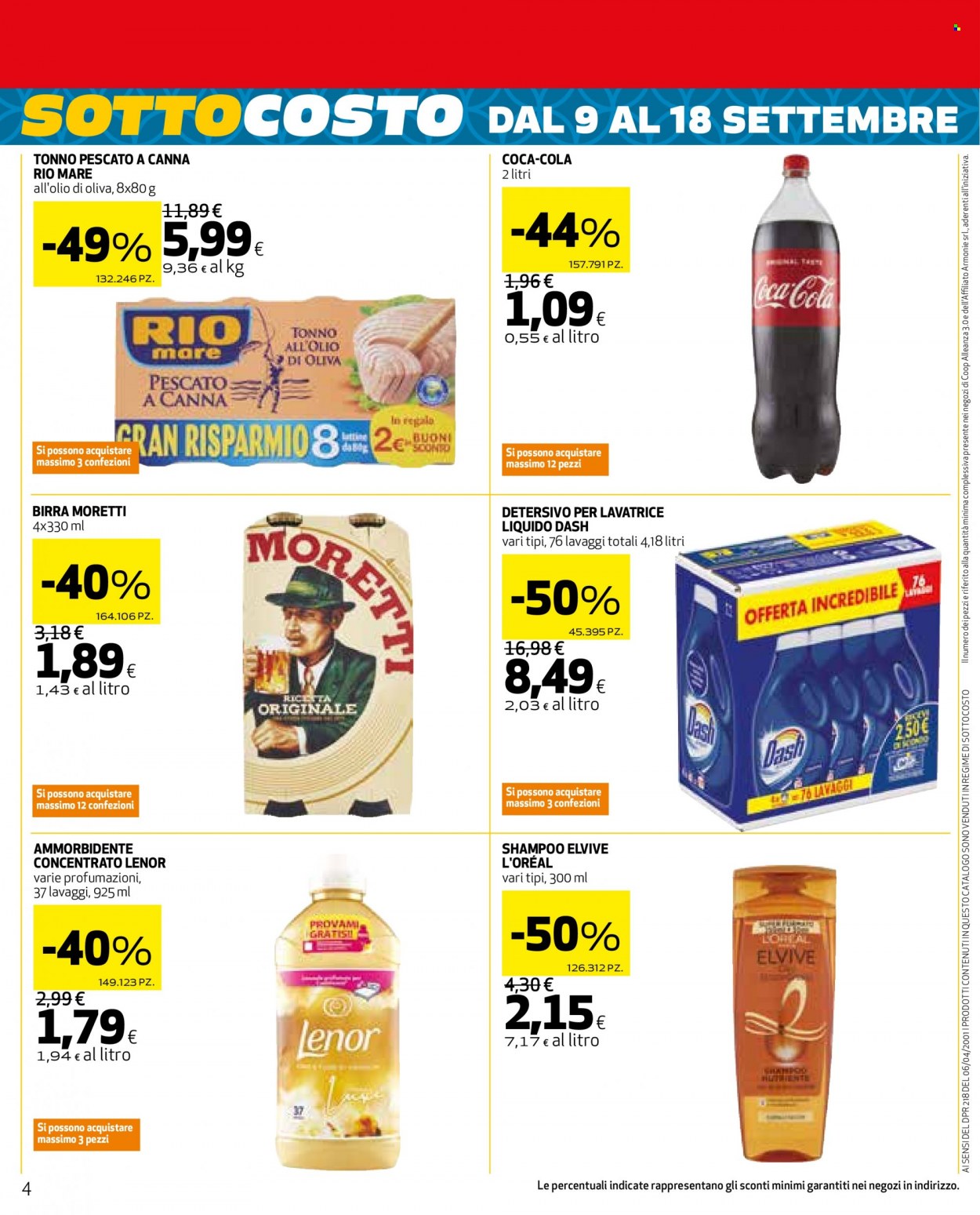 Volantino Coop - 9/9/2021 - 22/9/2021. Pagina 4