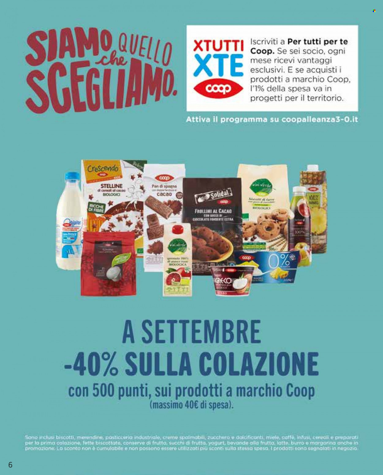 Volantino Coop - 9/9/2021 - 22/9/2021. Pagina 6