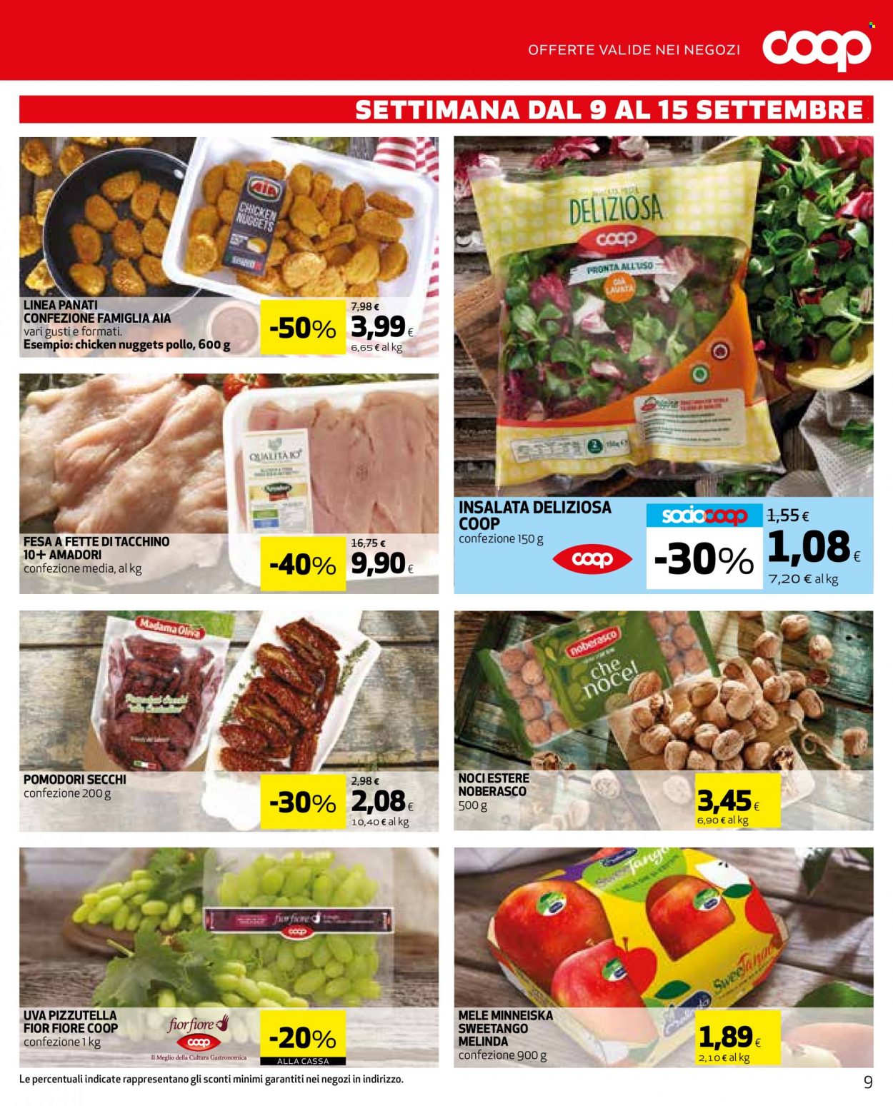 Volantino Coop - 9/9/2021 - 22/9/2021. Pagina 9