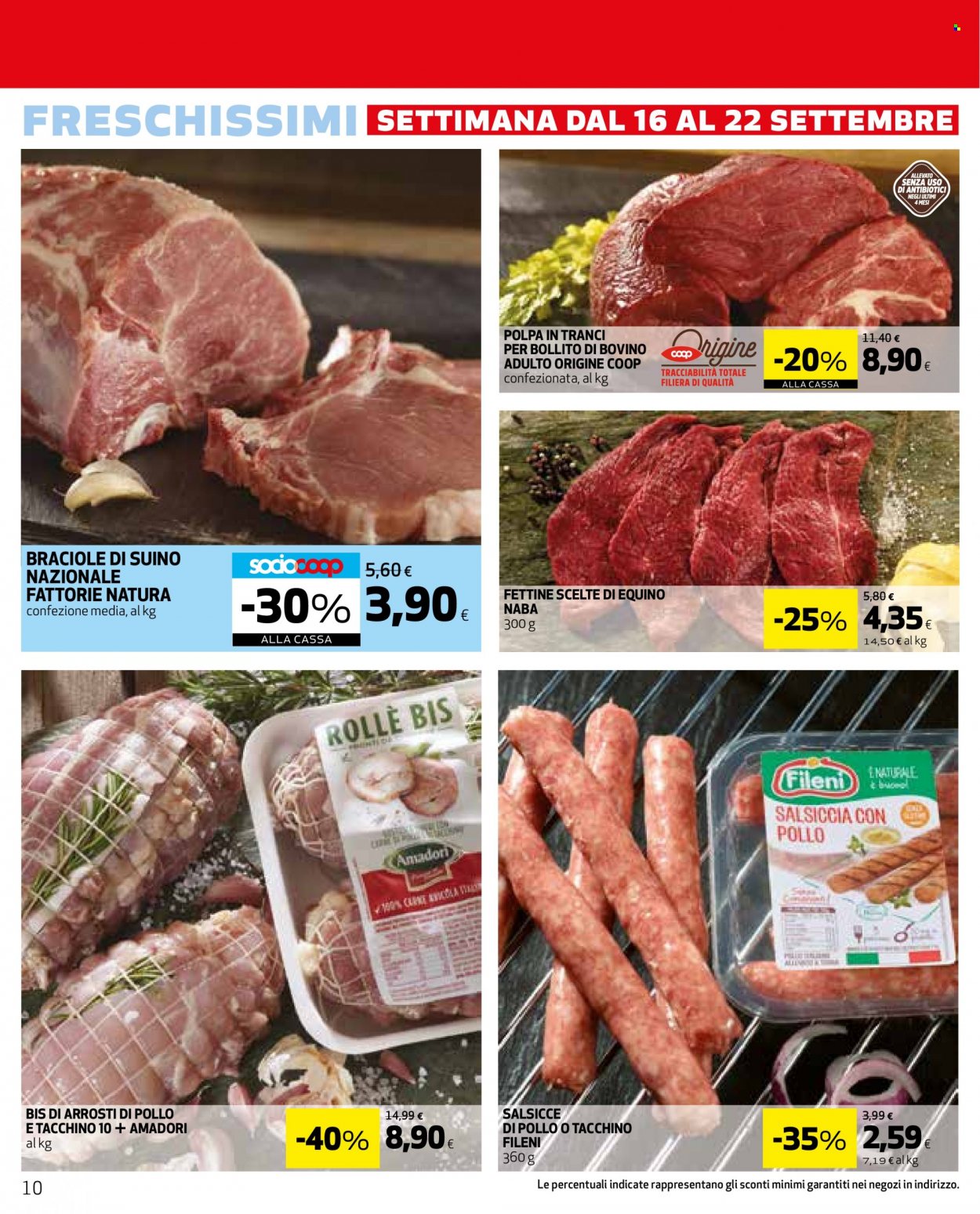 Volantino Coop - 9/9/2021 - 22/9/2021. Pagina 10