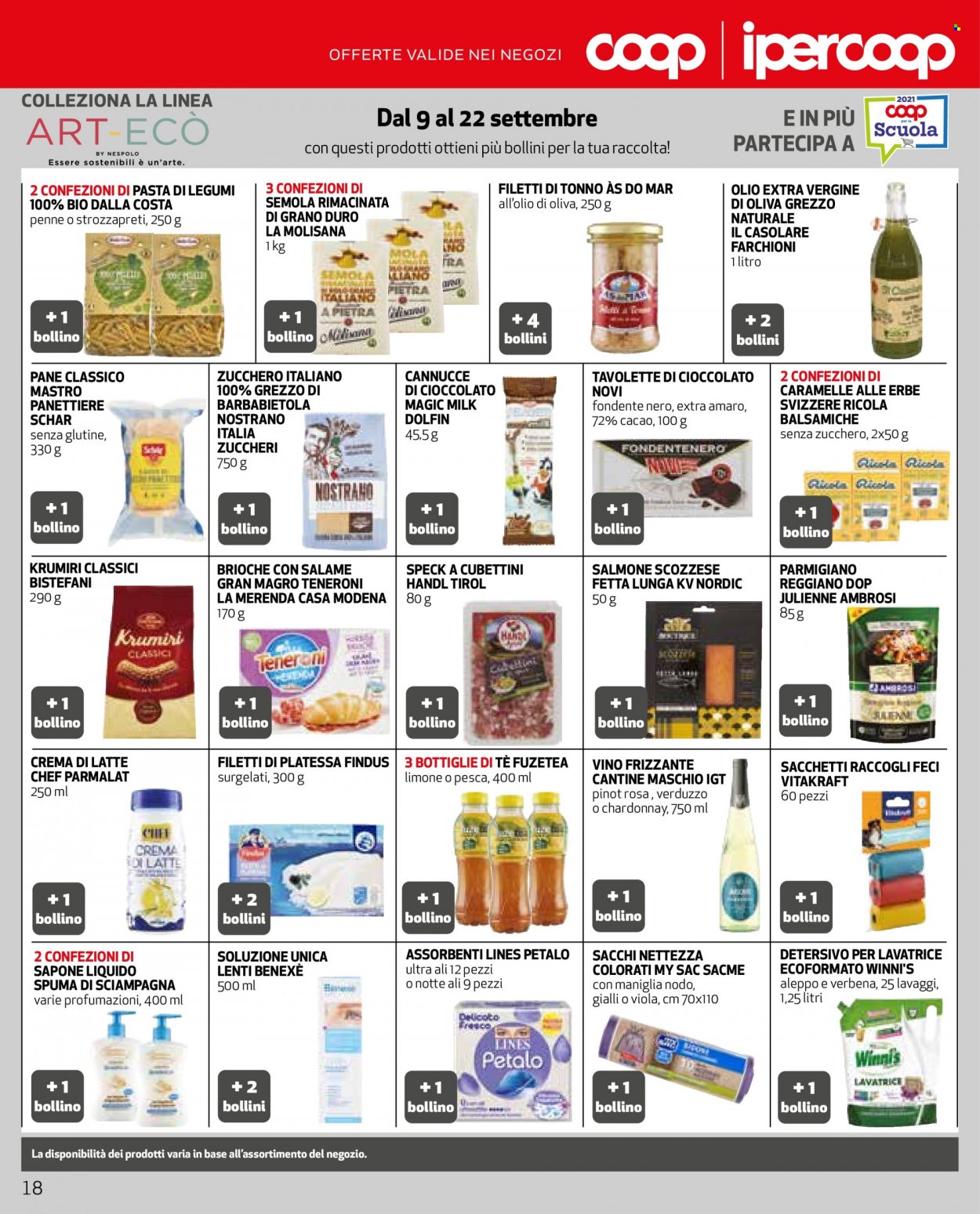Volantino Coop - 9/9/2021 - 22/9/2021. Pagina 18