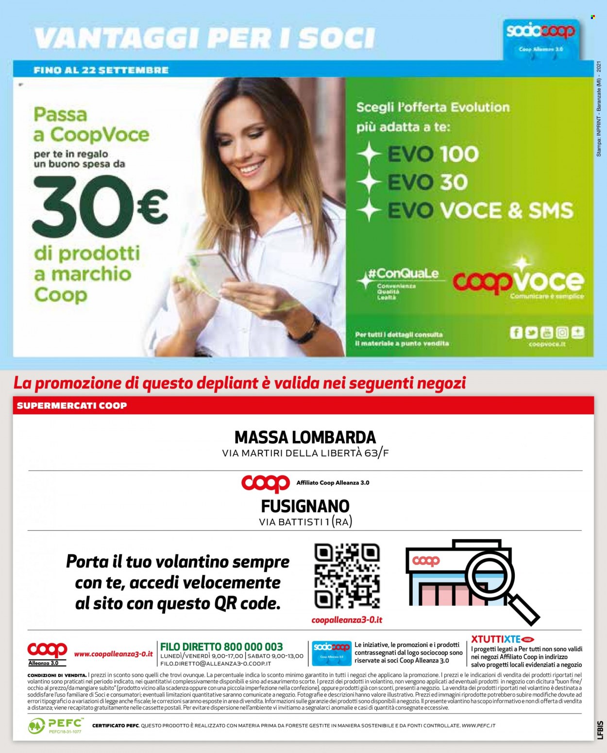 Leták Coop - 9.9.2021 - 22.9.2021. Strana 20