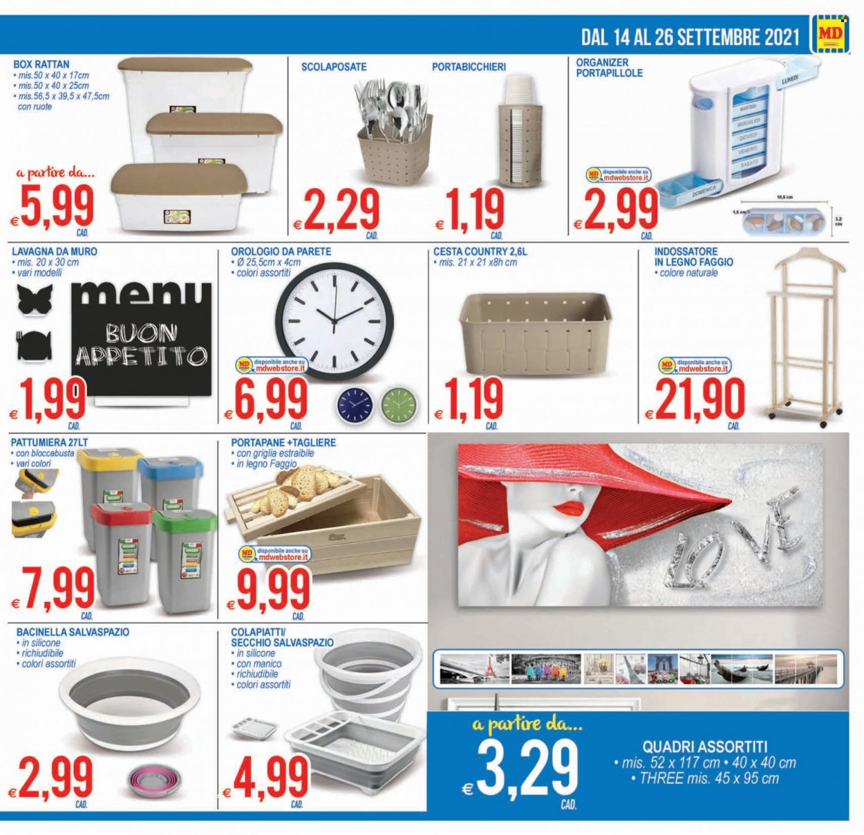 Volantino MD Discount - 14/9/2021 - 26/9/2021. Pagina 19