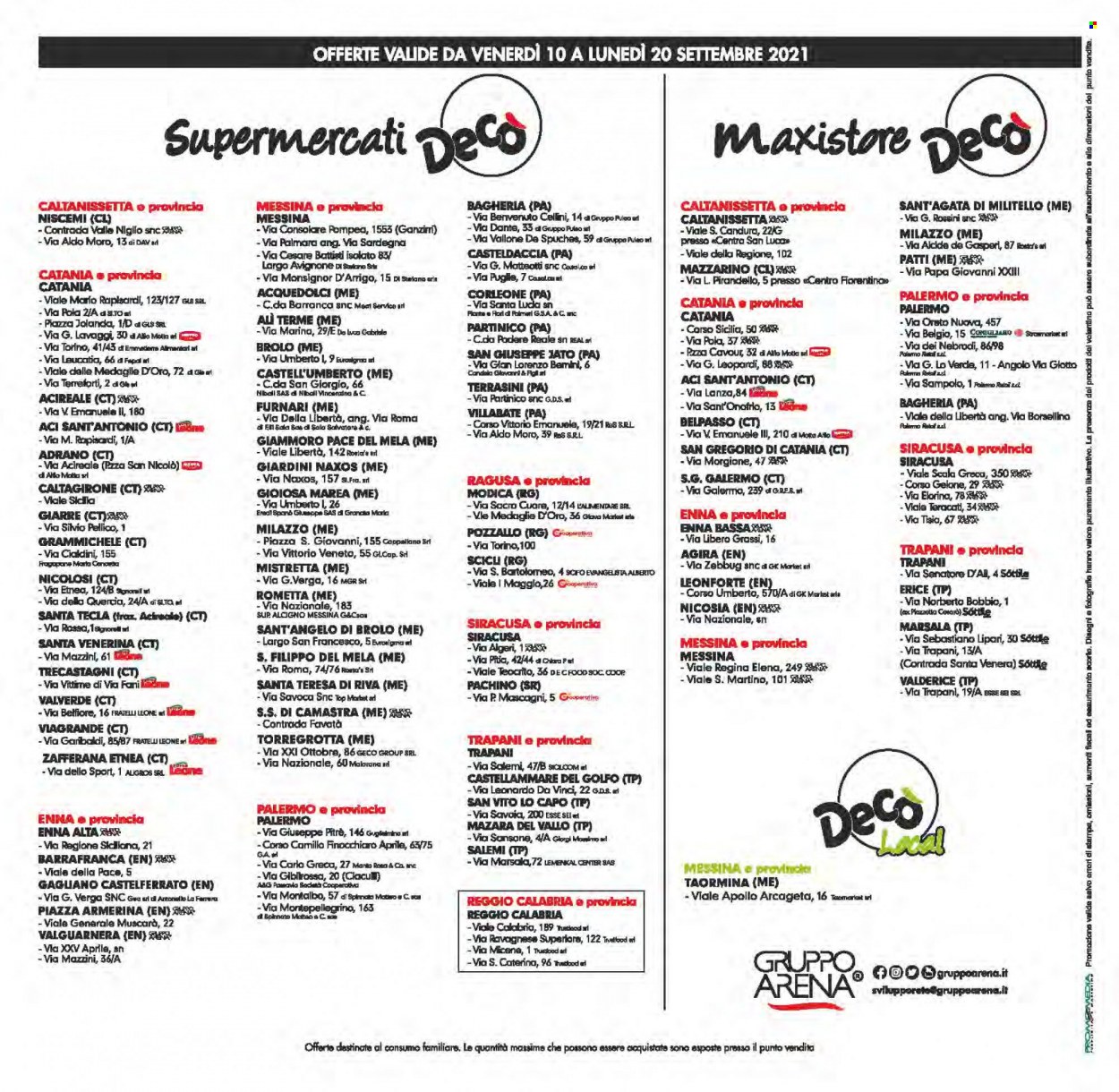 Volantino Deco - 10/9/2021 - 20/9/2021. Pagina 20