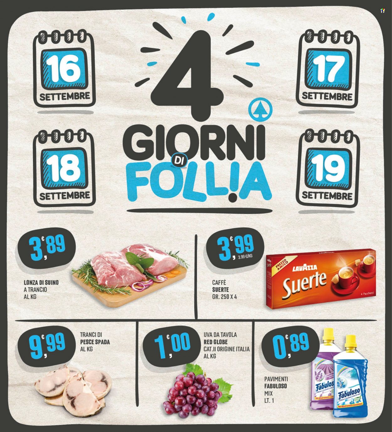 Volantino Eurospar - 10/9/2021 - 19/9/2021. Pagina 17