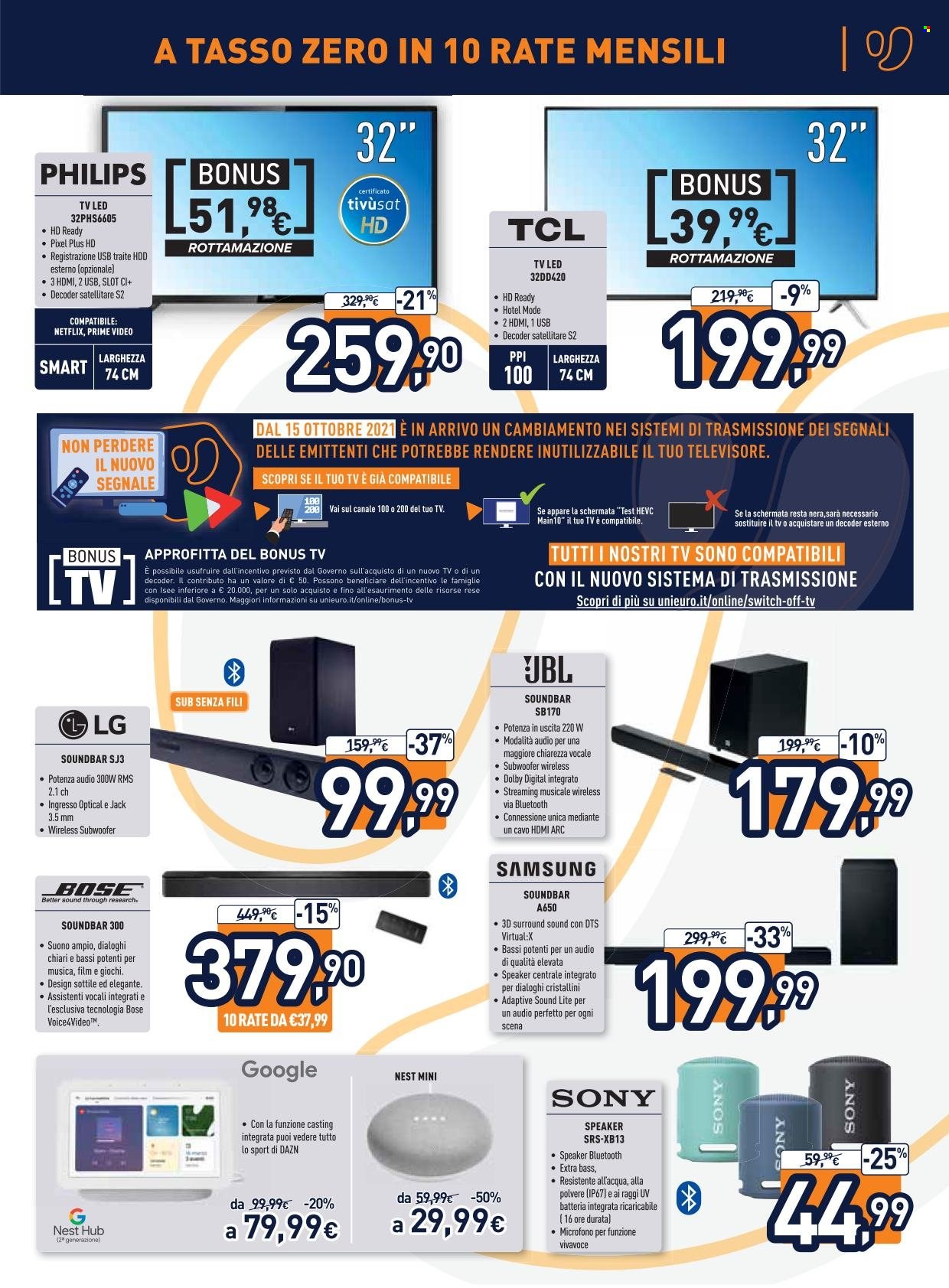 Volantino Unieuro - 10/9/2021 - 23/9/2021. Pagina 5