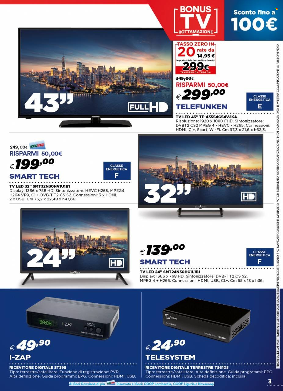 Volantino Coop - 9/9/2021 - 6/10/2021. Pagina 3