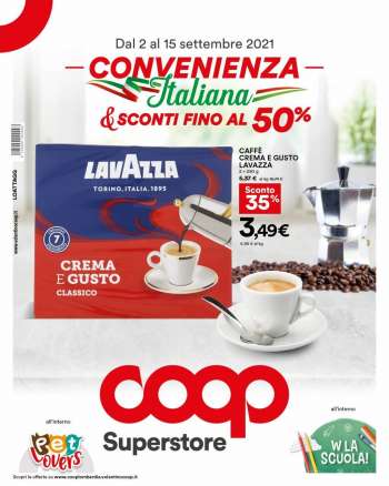 Volantino Coop - 2.9.2021 - 15.9.2021.