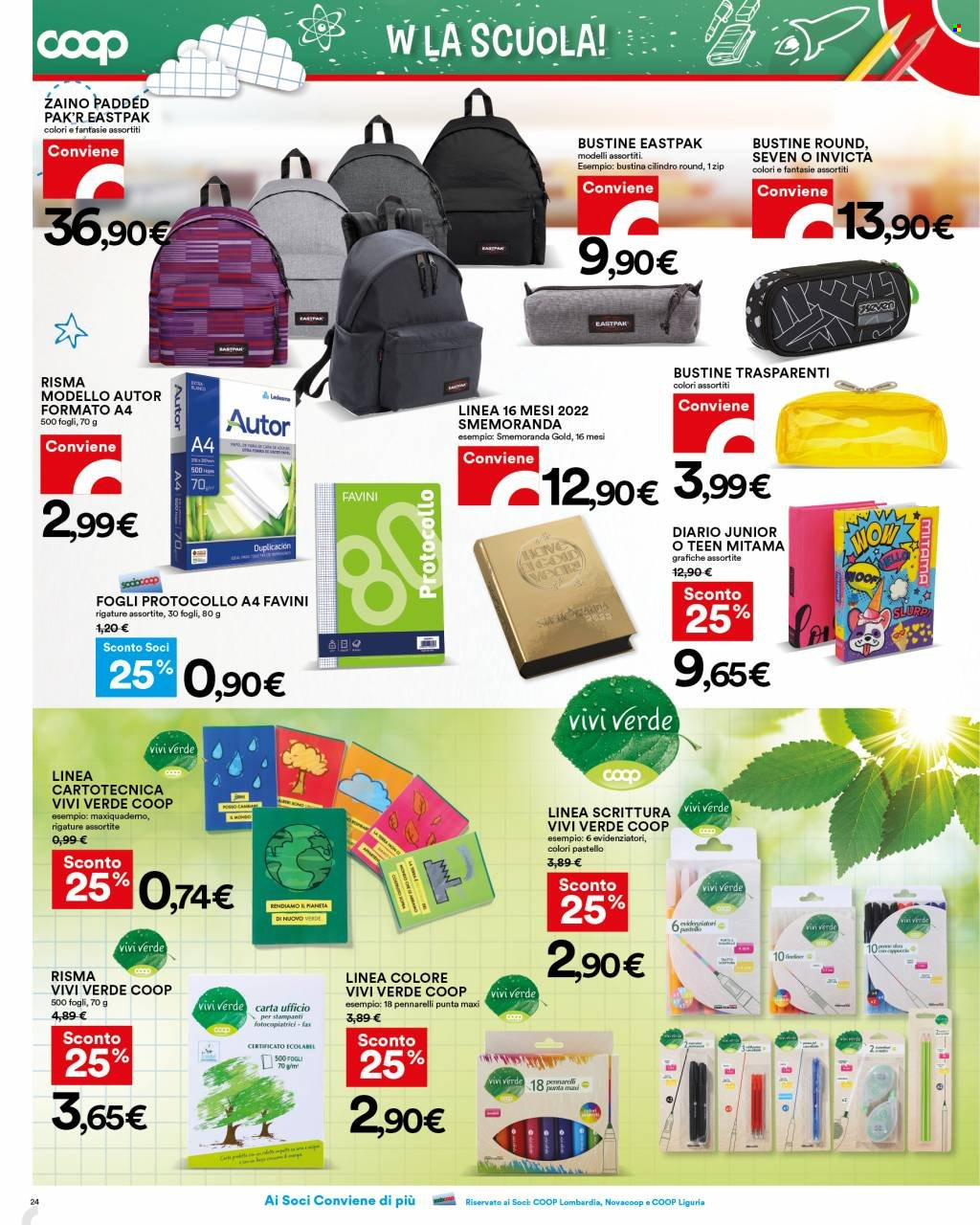 Volantino Coop - 2/9/2021 - 15/9/2021. Pagina 24