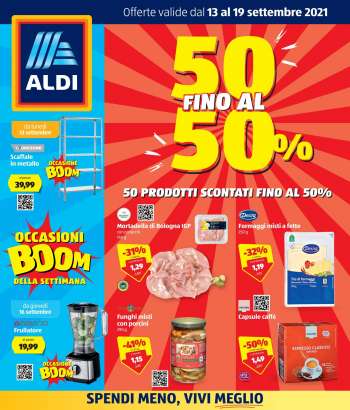 Volantino Aldi - 13.9.2021 - 19.9.2021.