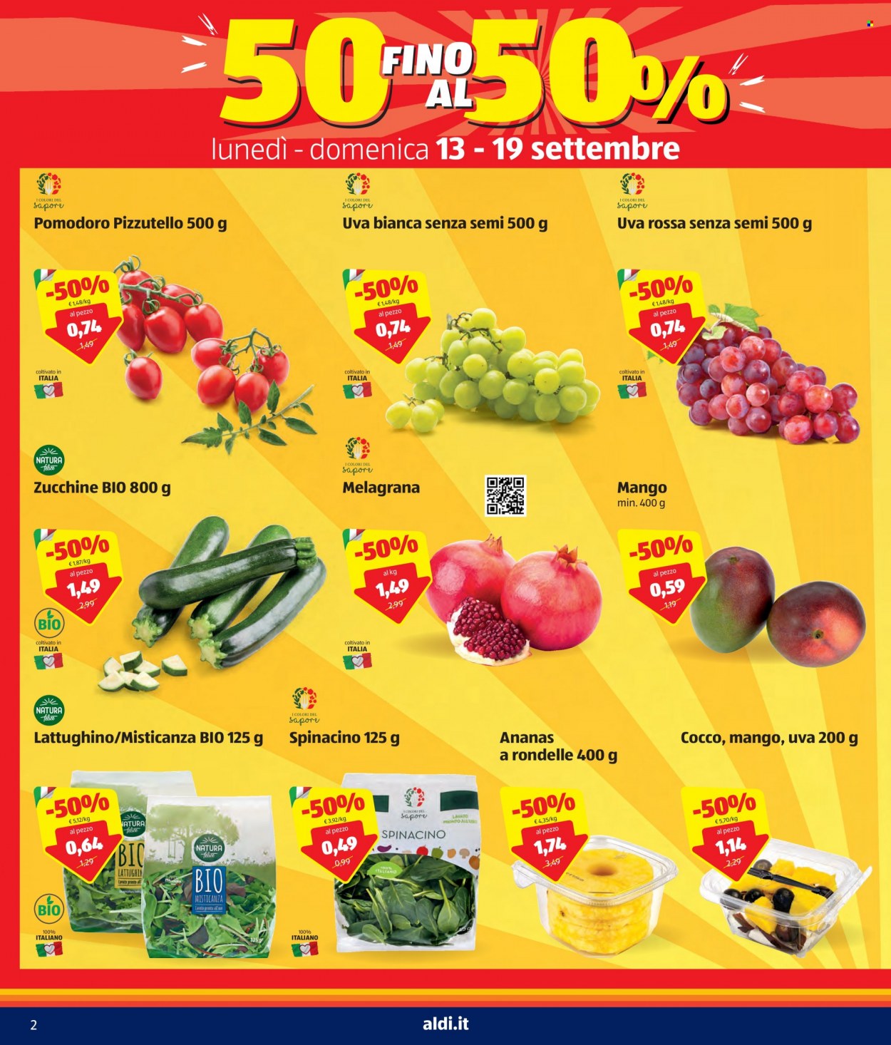Volantino Aldi - 13/9/2021 - 19/9/2021. Pagina 2