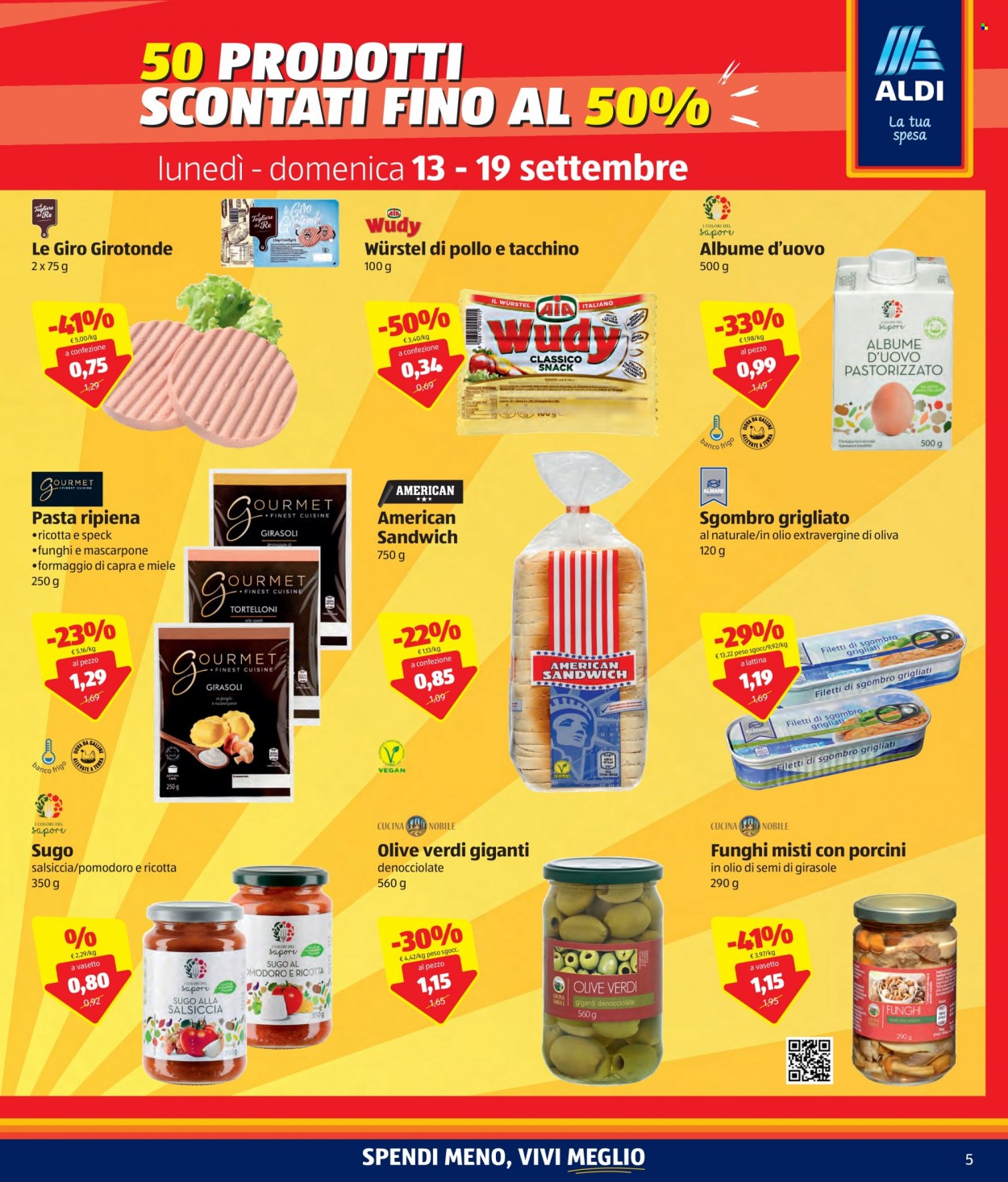 Volantino Aldi - 13/9/2021 - 19/9/2021. Pagina 5