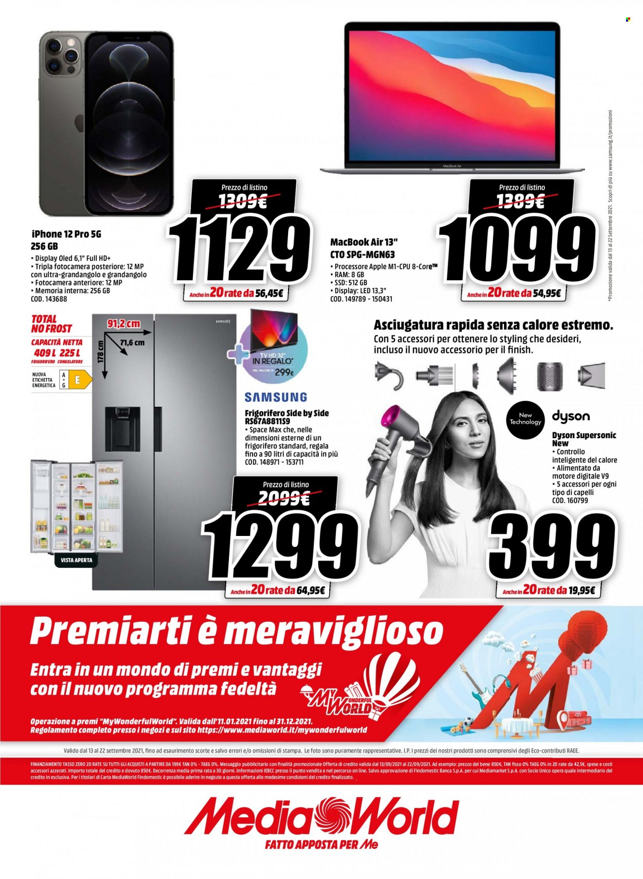 Volantino MediaWorld - 13/9/2021 - 22/9/2021. Pagina 24