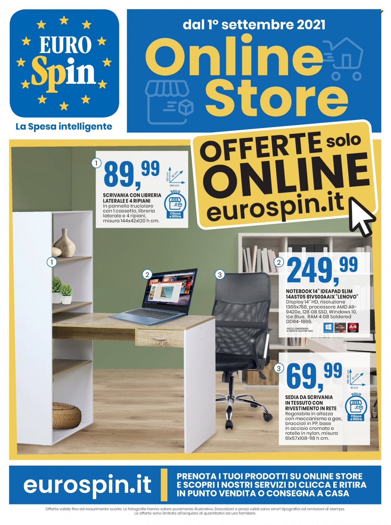 Volantino EuroSpin - 16/9/2021 - 26/9/2021. Pagina 22