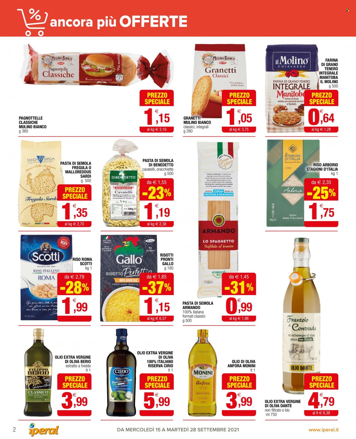 Volantino Iperal - 15/9/2021 - 28/9/2021. Pagina 2
