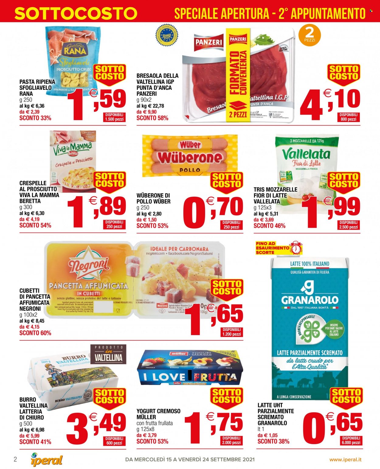Volantino Iperal - 15/9/2021 - 24/9/2021. Pagina 2