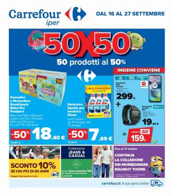 Volantino Carrefour - 16.9.2021 - 27.9.2021.