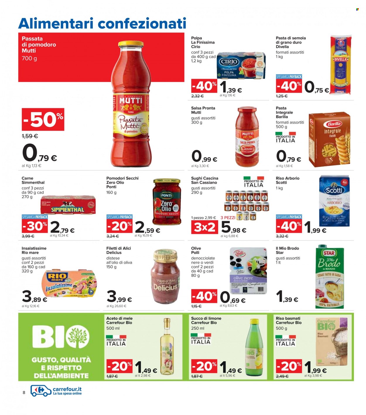 Volantino Carrefour - 16/9/2021 - 27/9/2021. Pagina 8