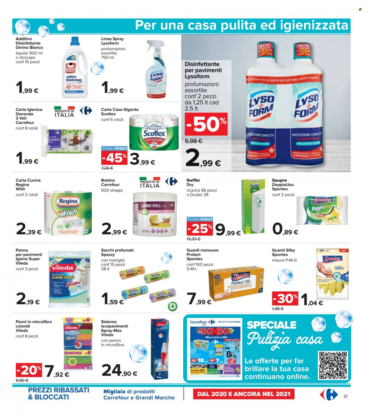 Volantino Carrefour - 16/9/2021 - 27/9/2021. Pagina 21