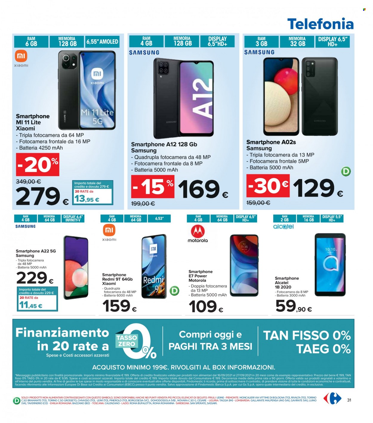 Volantino Carrefour - 16/9/2021 - 27/9/2021. Pagina 31