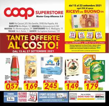 Volantino Coop - 15.9.2021 - 27.9.2021.
