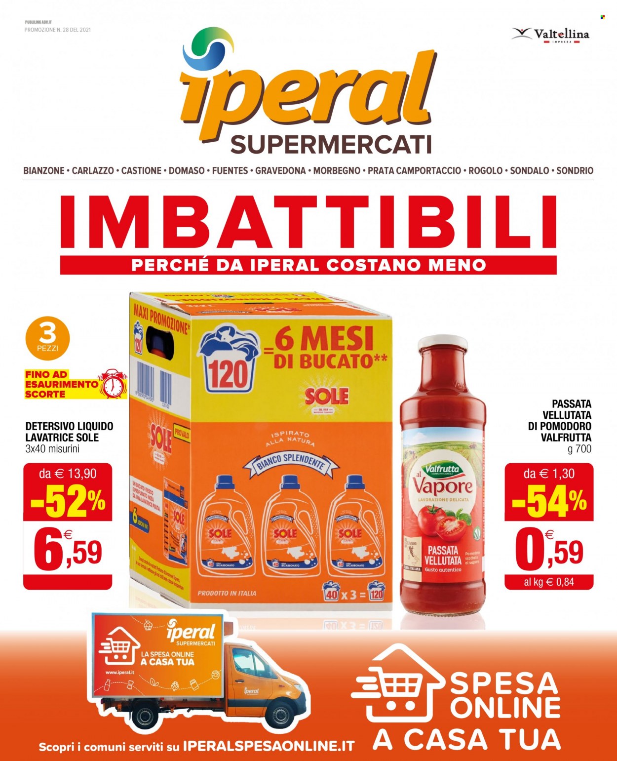 Volantino Iperal - 15/9/2021 - 28/9/2021. Pagina 1