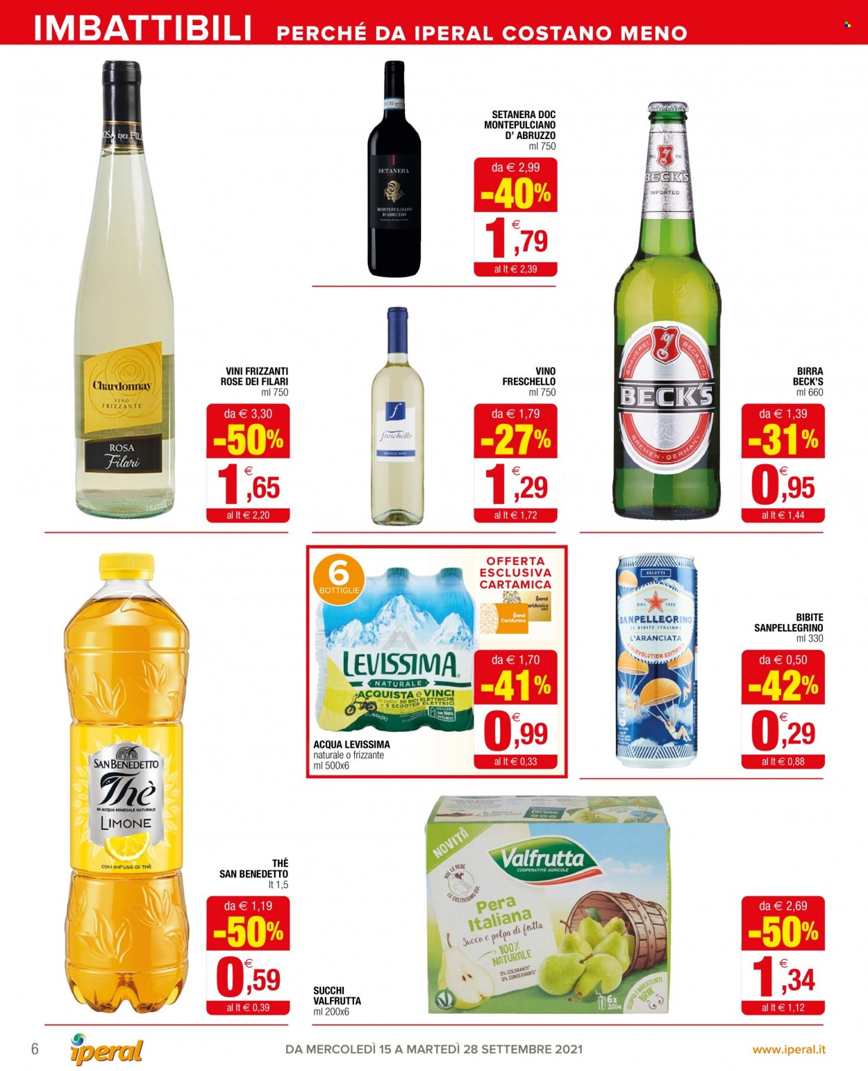 Volantino Iperal - 15/9/2021 - 28/9/2021. Pagina 6